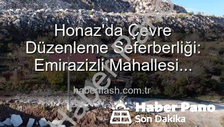 Honaz’da Kentsel Dönüşüm Hız Kesmiyor: Emirazizli Mahallesi’nde Çevre Düzenleme Çalışmaları Tam Gaz!