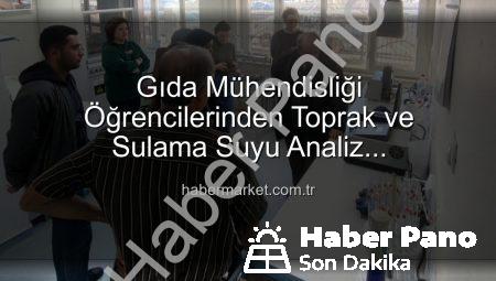 Afyonkarahisar’da Gıda Mühendisliği Öğrencilerinden Toprak ve Sulama Suyu Analiz Laboratuvarı’na Kritik Ziyaret: Verimlilik Sırları Açığa Çıktı