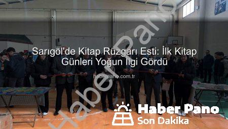 Sarıgöl’de Kitap Rüzgarı Esti: İlk Kitap Günleri Yoğun İlgi Gördü