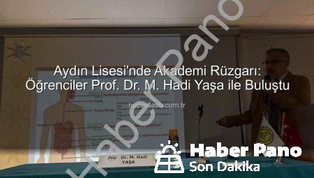 Aydın Lisesi’nde Akademik Köprü: Öğrenciler Bilim Dünyasıyla Buluşuyor, Ufuklar Genişliyor