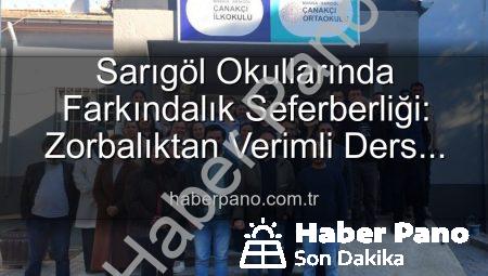 Sarıgöl Okullarında Farkındalık Seferberliği: Zorbalıktan Verimli Ders Çalışmaya Geniş Kapsamlı Eğitimler