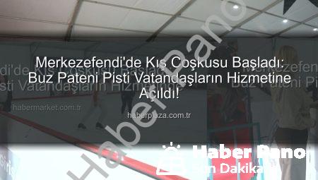 Merkezefendi’de Buz Pateni Coşkusu Başladı: Kışın En Eğlenceli Adresi Açıldı!