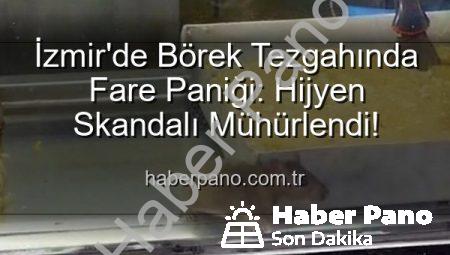 İzmir’de Börek Tezgahında Fare Paniği: Hijyen Skandalı Mühürlendi!